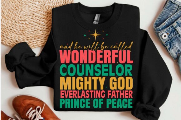 Christian Christmas Graphics for T-Shirt Designs
