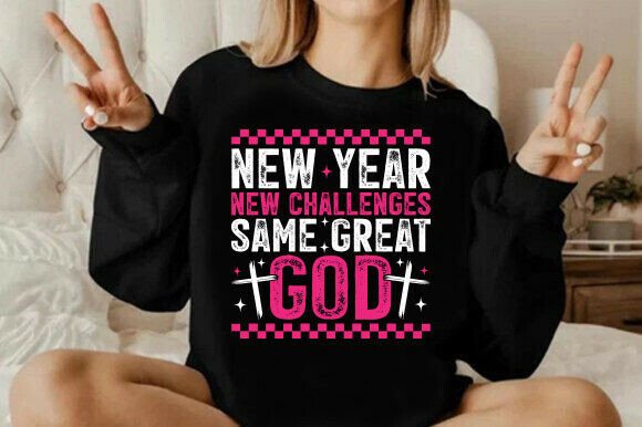 Christian New Year PNG Shirt Design: Graphics Review