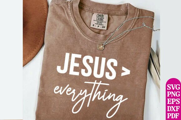 Jesus Everything Christian SVG PNG Review