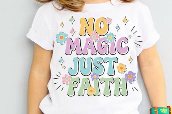 Retro Faith Kids Graphics for T-Shirt Designs